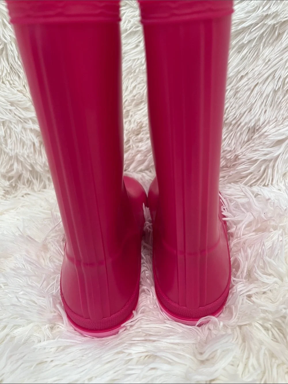 Minnie Mouse Pink Kids Rain Boots